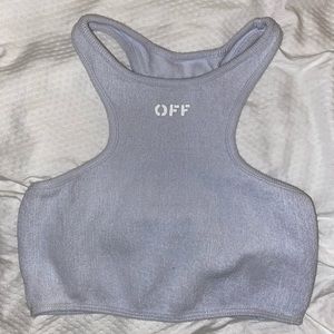 Off-White Crop Top